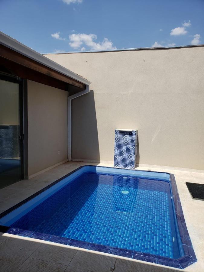 Casa Temporada Olimpia 8 Pessoas Com Piscina别墅 外观 照片